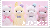 Alpaca plushies