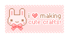 I love making cute crafts